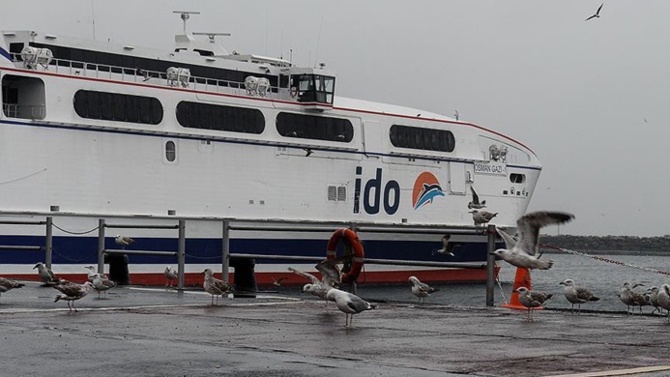 İstanbul'da Bazı Deniz Seferleri İptal Edildi