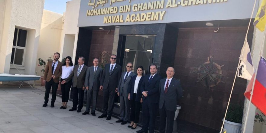 Kıran ve Prof. Dr. Erdoğan Katar Al-Ghanim Naval Academy’de