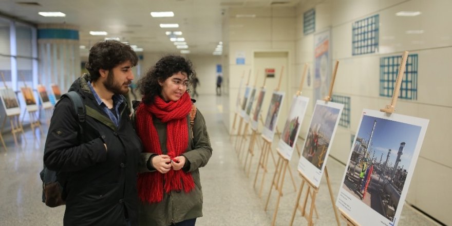 TürkAkım'ın hikayesi metroda sergileniyor
