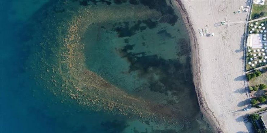 Milattan önce kurulan liman gün yüzüne çıktı