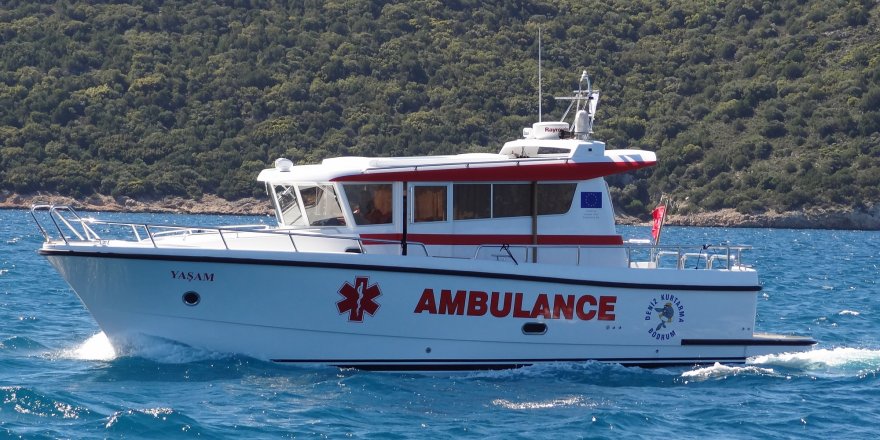 Ambulans 'Yaşam'a'  Bodrum Kruvaziyer Limanı sponsor oldu