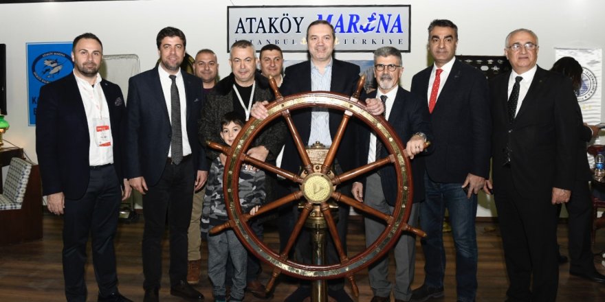 İMEAK DTO Başkanı Tamer Kıran’dan , CNR Avrasya Boat Show’a ziyaret