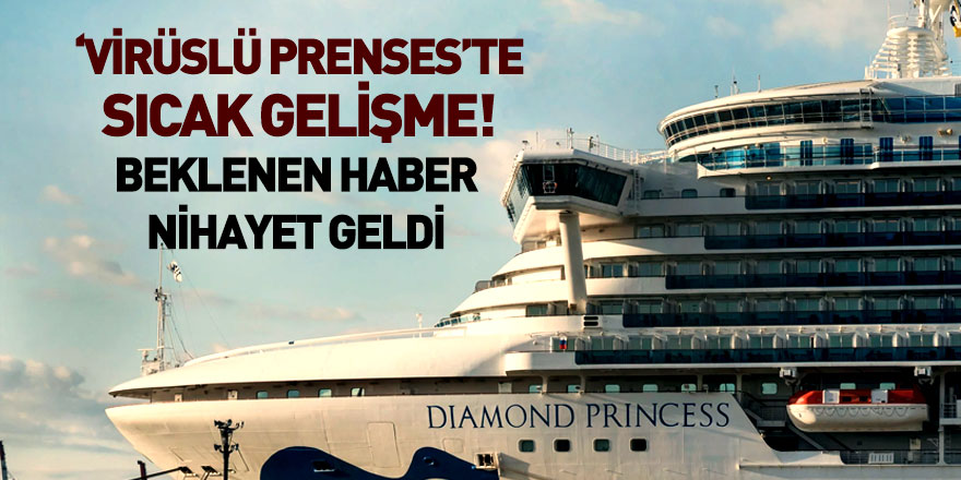 Coronavirüs Karantinasındaki Diamond Princess Mürettebatlarına İyi Haber