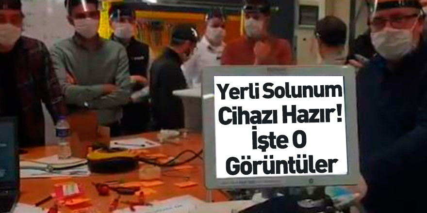 Yerli Solunum Cihazının İlk Prototipi Tanıtıldı