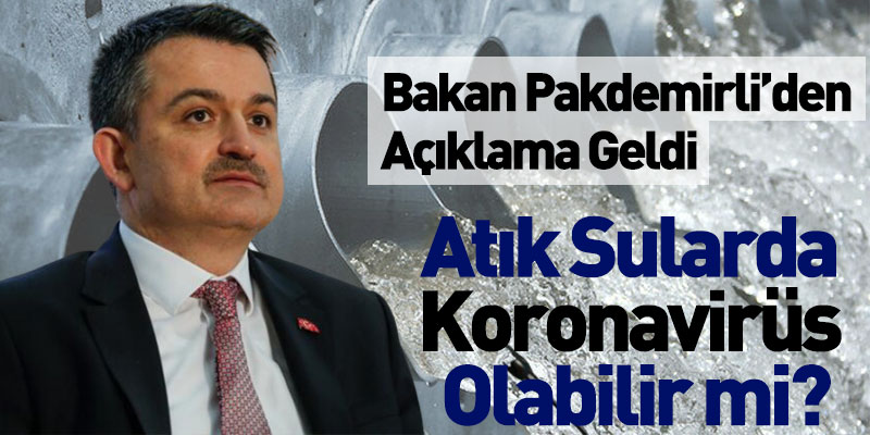 Atık Sularda Koronavirüs Olabilir mi?