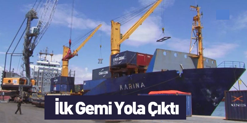 İlk Gemi Yola Çıktı