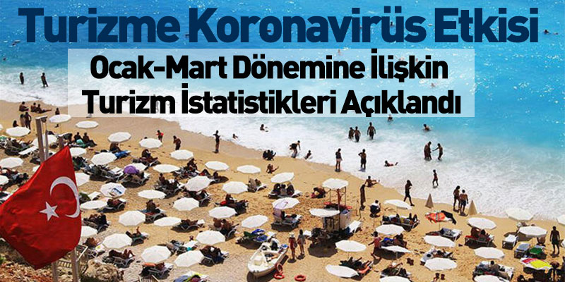 Ocak-Mart Dönemine İlişkin Turizm İstatistikler Açıklandı