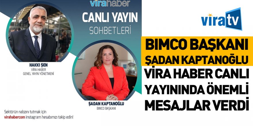 Hakkı Şen ile Vira Sohbetleri'nin Konuğu BIMCO Başkanı Şadan Kaptanoğlu Oldu