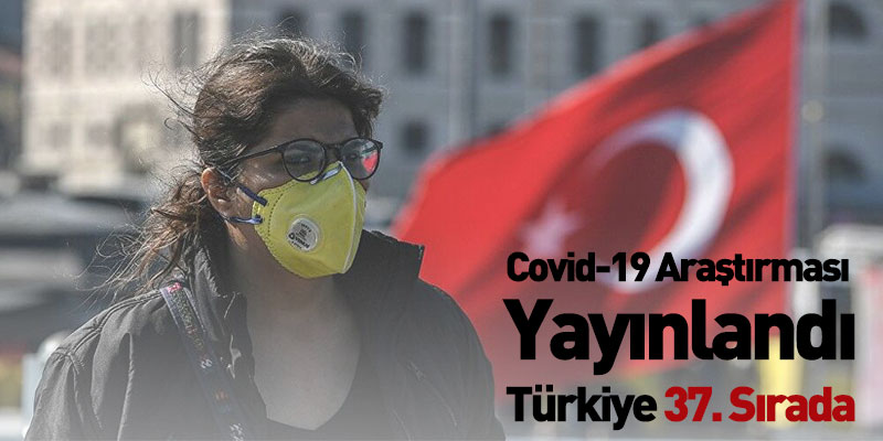 Covid-19 Araştırması Yayınlandı, Türkiye 37. Sırada
