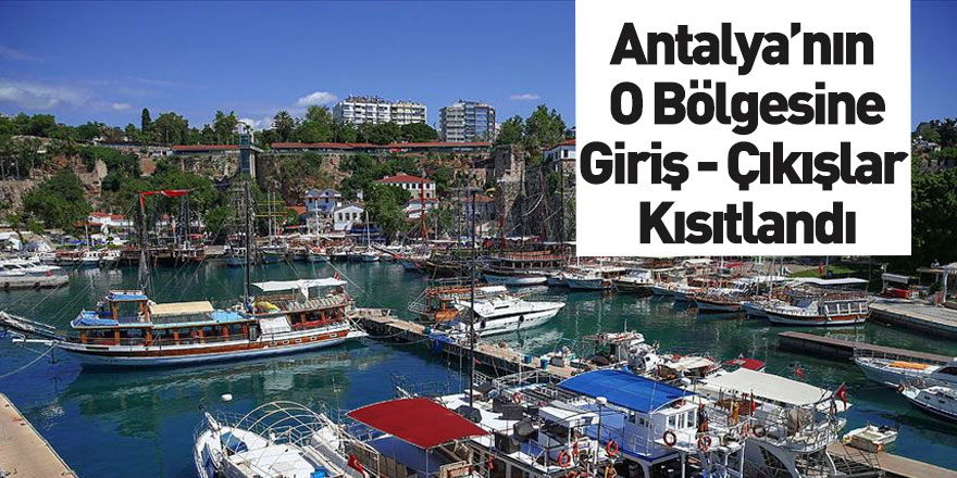 Antalya Kaleiçi'nde Maskesiz Girişler Yasaklandı