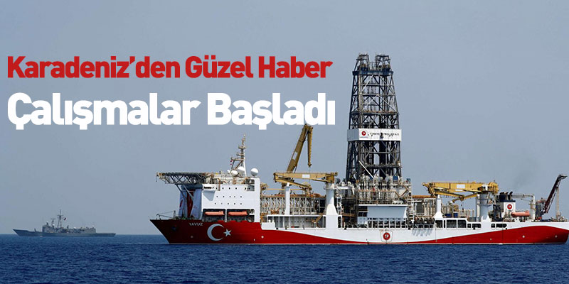 Karadeniz’den Güzel Haber Çalışmalar Başladı