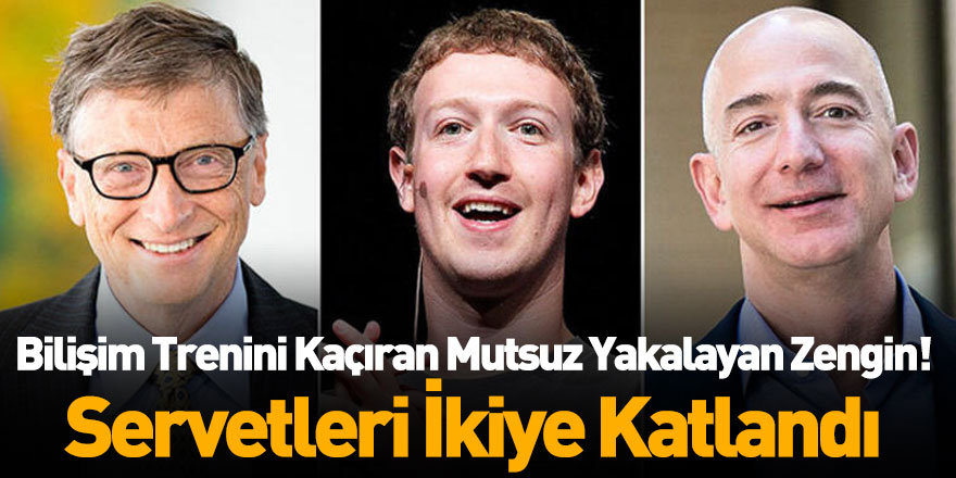 Forbes'in 'En Zenginler Listesi'nde Şampiyon Bilişim Dünyasının Liderleri Oldu