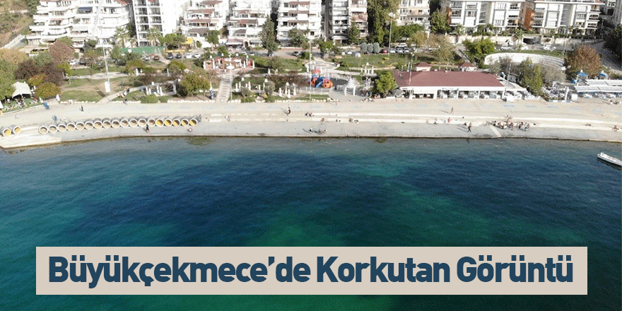 Büyükçekmece’de Korkutan Görüntü