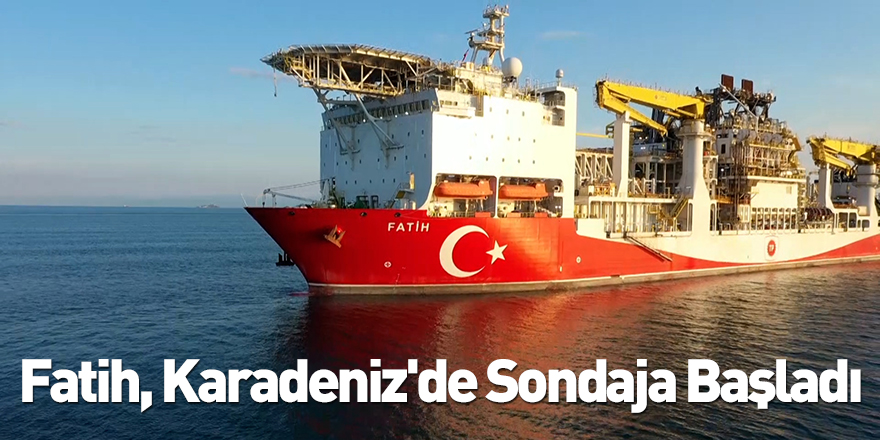 Fatih, Karadeniz'de Sondaja Başladı