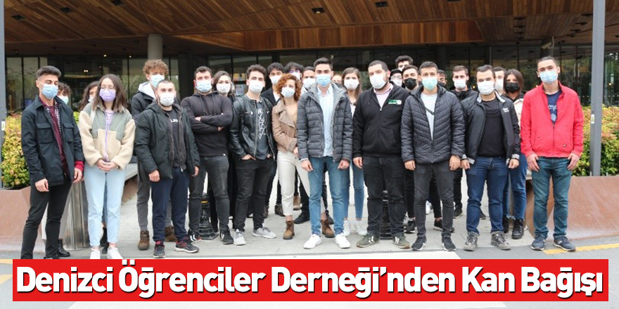 Denizci Öğrenciler Derneği’nden Kan Bağışı