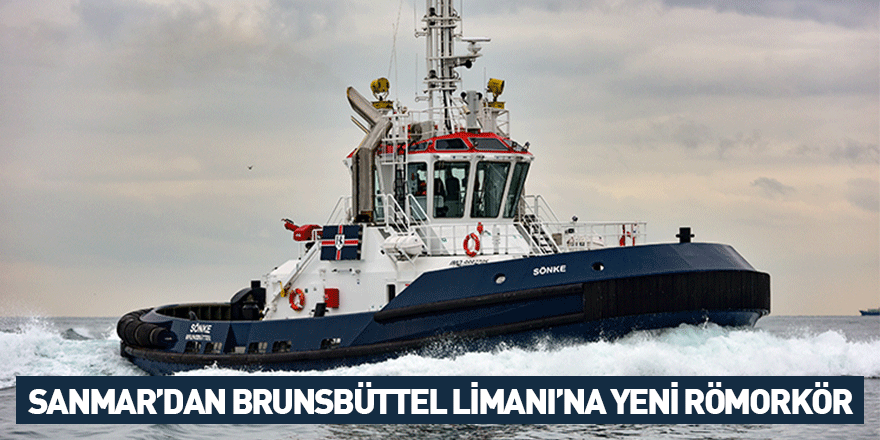 Sanmar’dan Brunsbüttel Limanı’na Yeni Römorkör