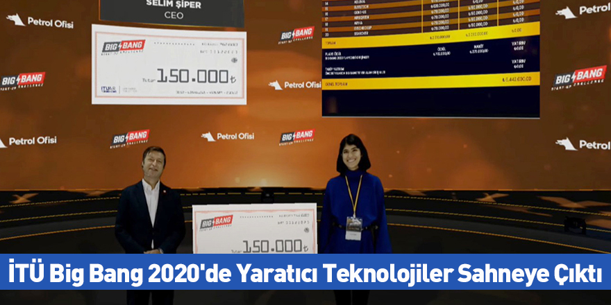 İTÜ Big Bang 2020'de Yaratıcı Teknolojiler Sahneye Çıktı