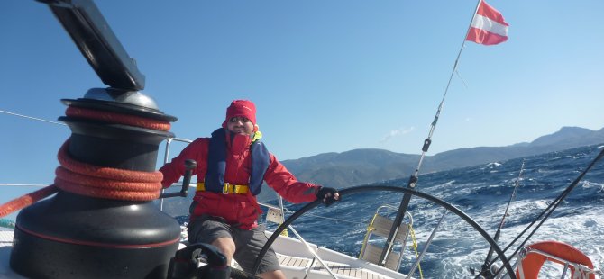 "Balıkçıl" dünya turuna Marmaris'ten start verdi