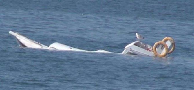 Ayvalık'ta gezi teknesi alabora oldu