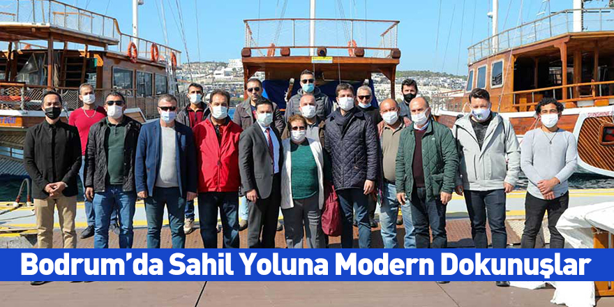 Bodrum’da Sahil Yoluna Modern Dokunuşlar