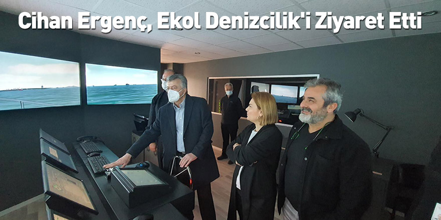 Cihan Ergenç, Ekol Denizcilik'i Ziyaret Etti