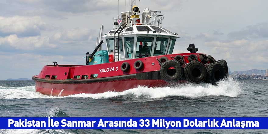 Pakistan İle Sanmar Arasında 33 Milyon Dolarlık Anlaşma