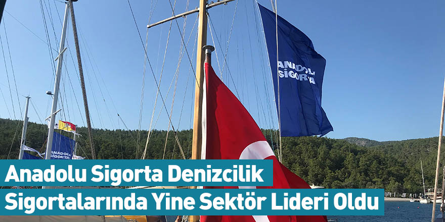 Anadolu Sigorta Denizcilik Sigortalarında Yine Sektör Lideri Oldu