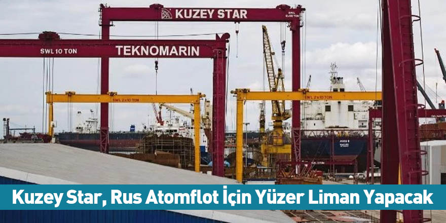 Kuzey Star, Rus Atomflot İçin Yüzer Havuz Yapacak