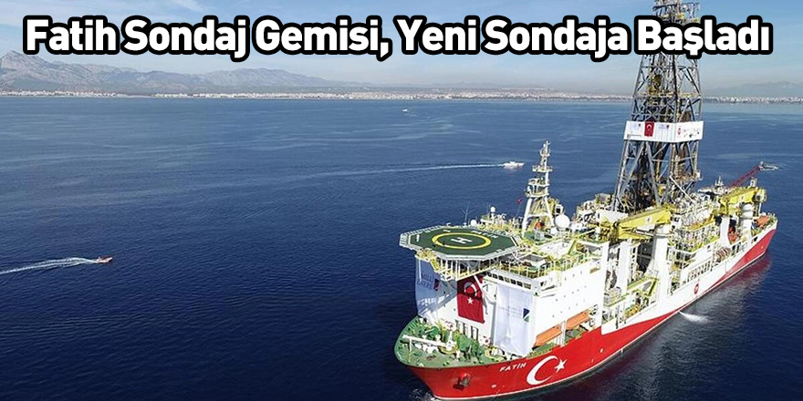 Fatih Sondaj Gemisi, Yeni Sondaja Başladı