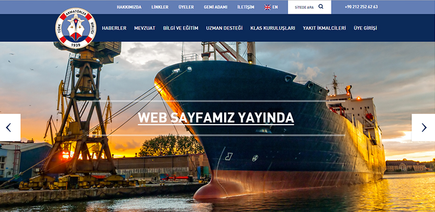 Türk Armatörler Birliği'nin web sitesi yayın hayatına başladı