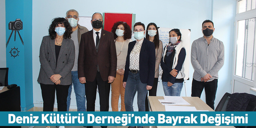 Deniz Kültürü Derneği’nde Bayrak Değişimi