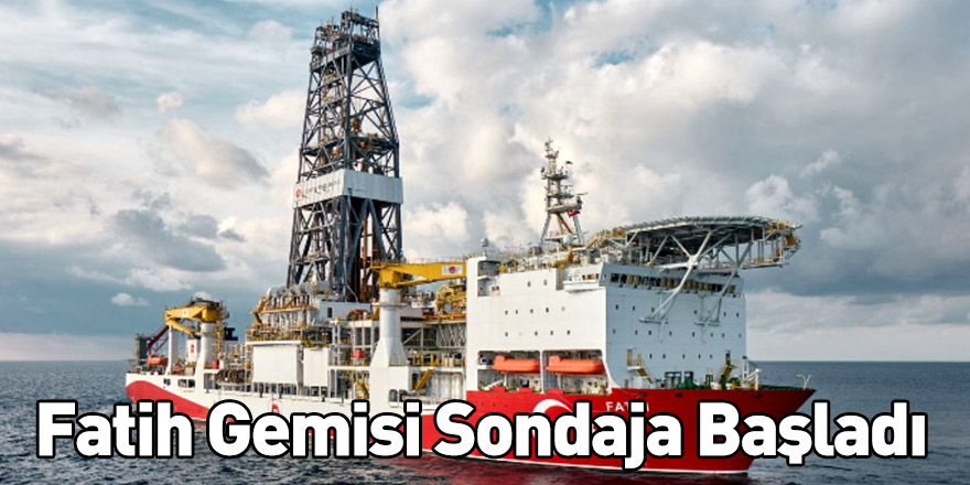 Fatih Gemisi Sondaja Başladı