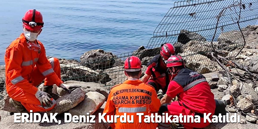 ERİDAK, Deniz Kurdu Tatbikatına Katıldı