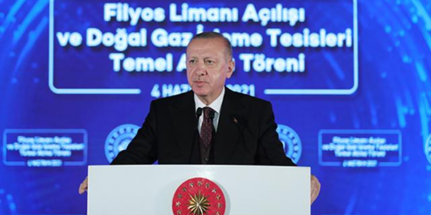 Cumhurbaşkanı Erdoğan: Amasra-1 kuyusunda 135 milyar metreküp doğal gaz keşfettik