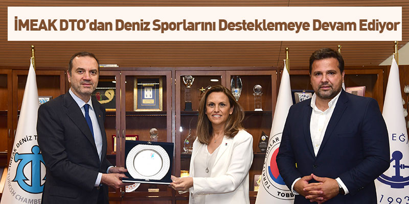 İMEAK Deniz Ticaret Odası Deniz Sporlarını Desteklemeye Devam Ediyor