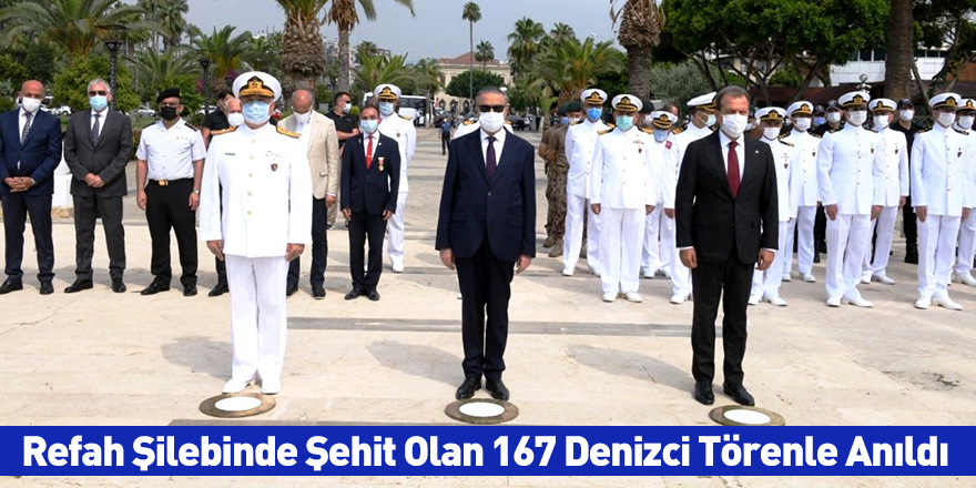 Refah Şilebinde Şehit Olan 167 Denizci Törenle Anıldı