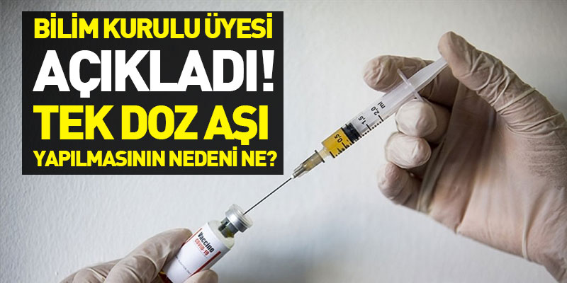 Tek Doz Aşı Yapılmasının Nedeni Ne?