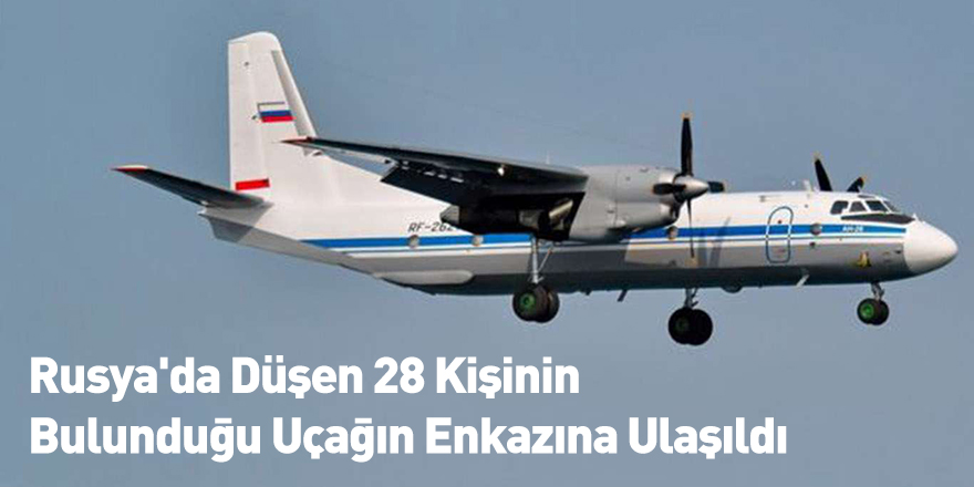 Rusya'da Düşen 28 Kişinin Bulunduğu Uçağın Enkazına Ulaşıldı