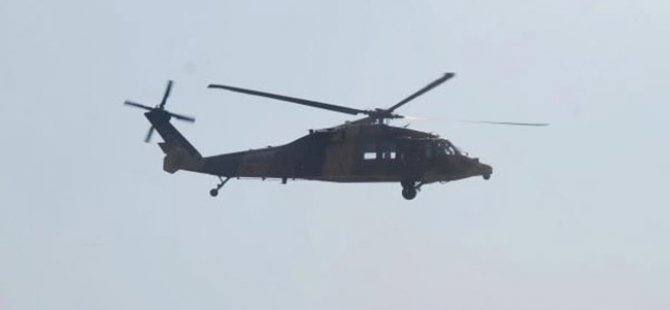 Askeri helikopterin enkazına ulaşıldı: 4 şehit