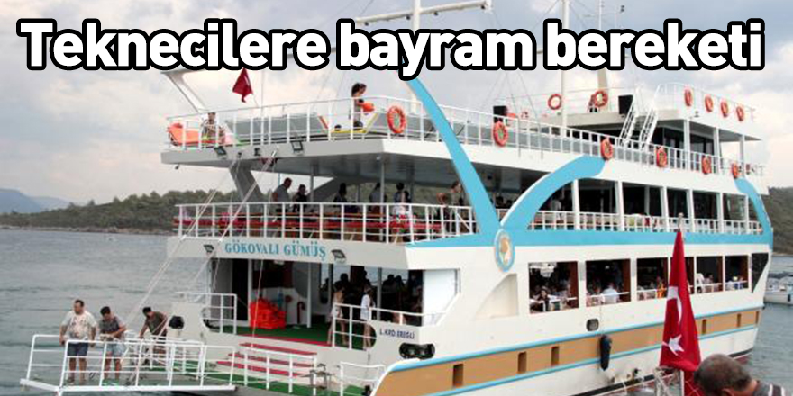 Teknecilere bayram bereketi