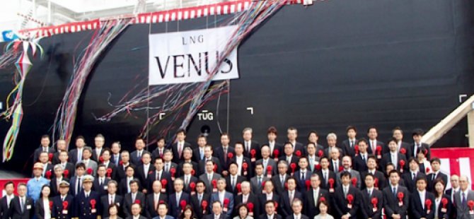 MOL'un yeni LNG'si "LNG VENUS" adını aldı