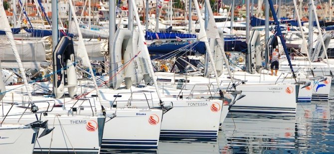 Netsel Marina'da yangın paniği