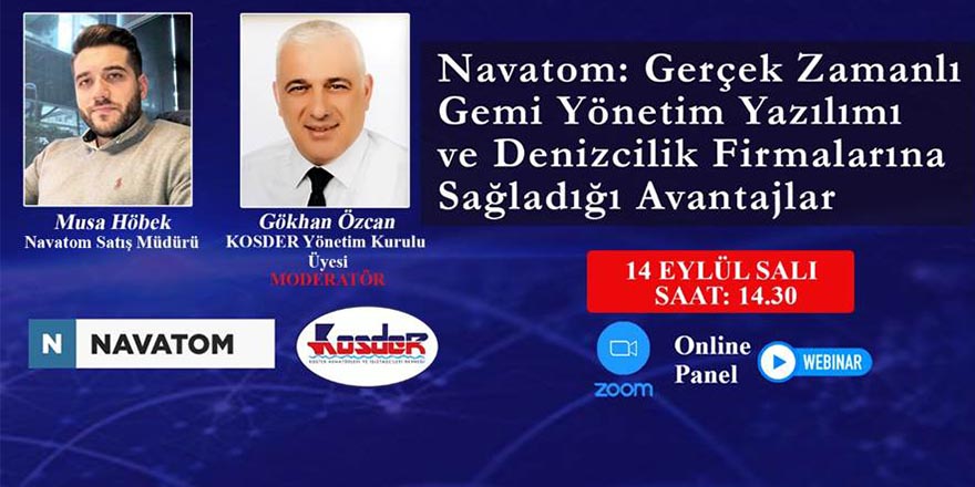 KOSDER'den gerçek zamanlı gemi yönetim yazılımı üzerine Webinar