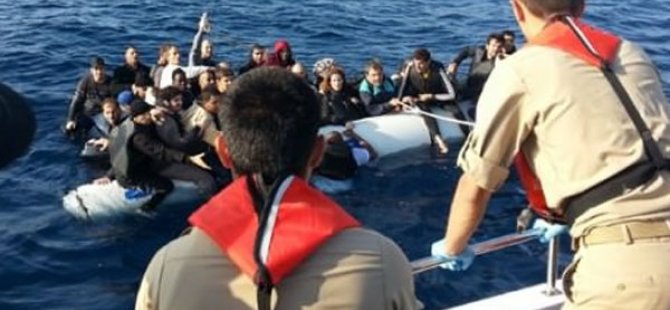Ege Denizi'nde 335 kaçak kurtarıldı