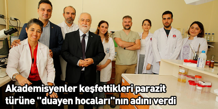 Akademisyenler keşfettikleri parazit türüne "duayen hocaları"nın adını verdi