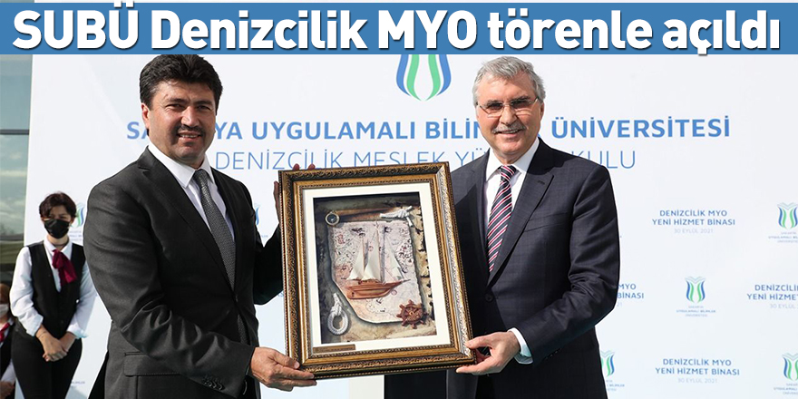 SUBÜ Denizcilik MYO törenle açıldı