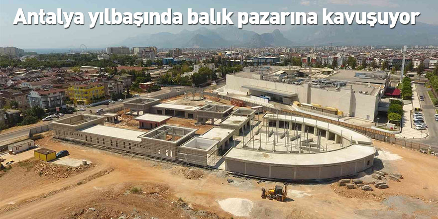 Antalya yılbaşında balık pazarına kavuşuyor