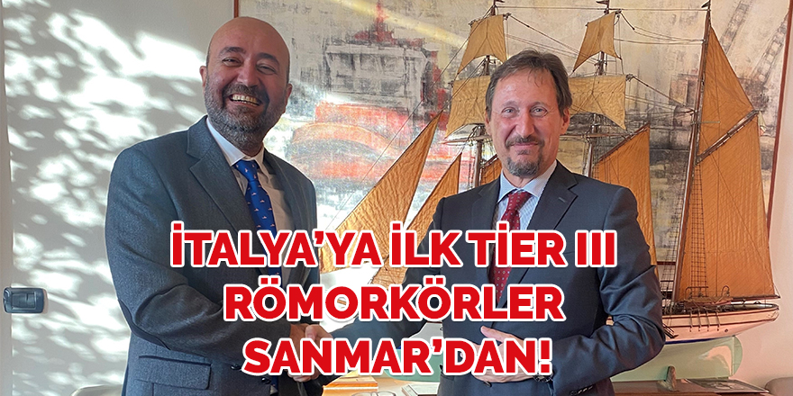 İtalya’ya ilk Tier III römorkörler Sanmar’dan!