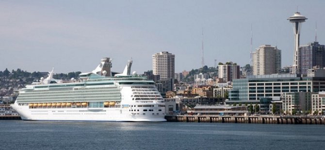 Seattle Cruise Terminali'ne 179 kruvaziyer yanaştı