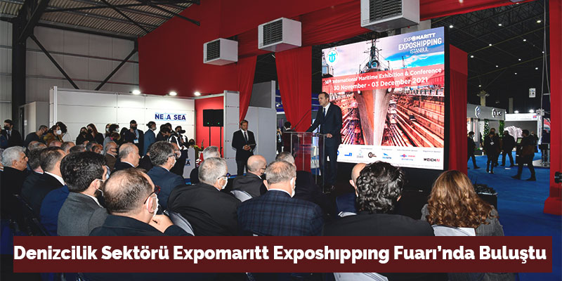 Denizcilik Sektörü Expomarıtt Exposhıppıng Fuarı’nda Buluştu